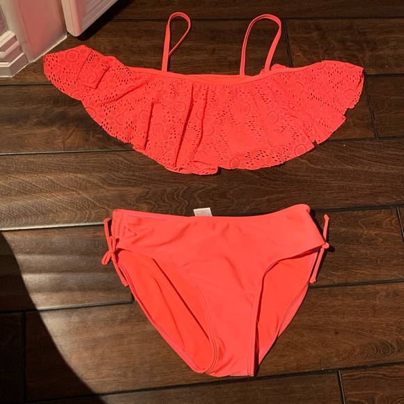 pink swim suit set - Picture 1 of 3